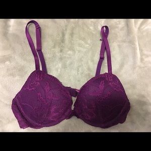 La Senza Purple Push Up 32B bra